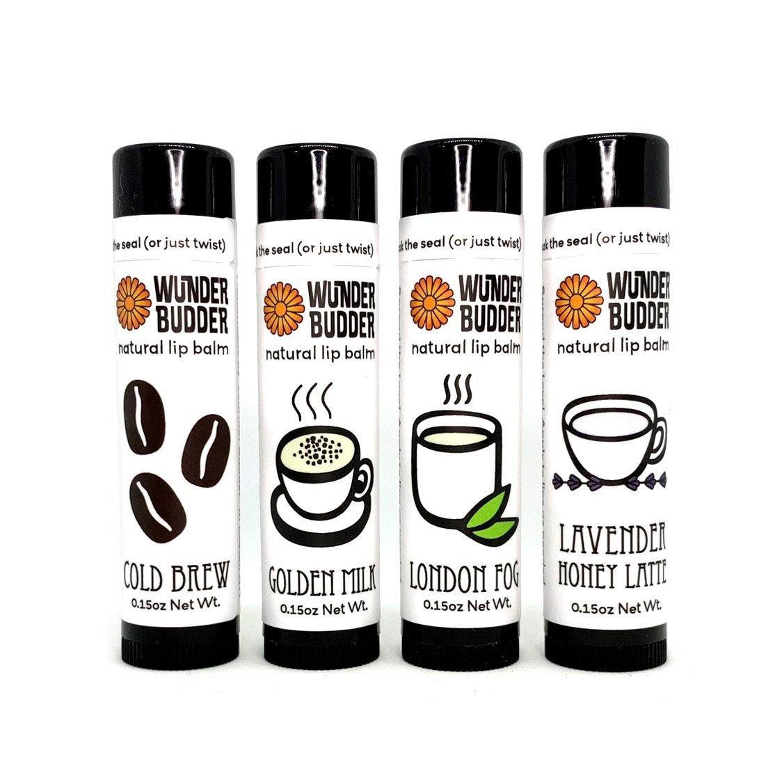 Cafe Collection Natural Lip Balm - Limited! Lip Balm Wunder Budder All Four 