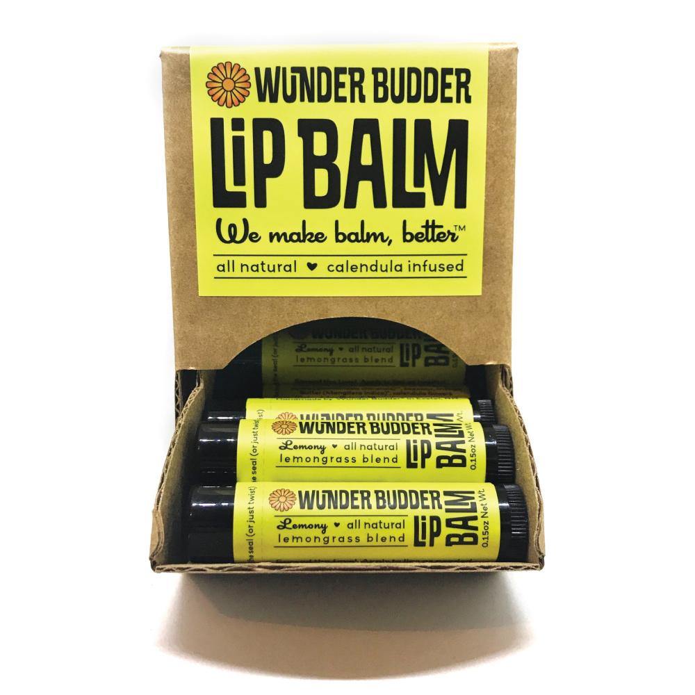 Lemony Lip Balm - 24ct Lip Balm Wunder Budder 